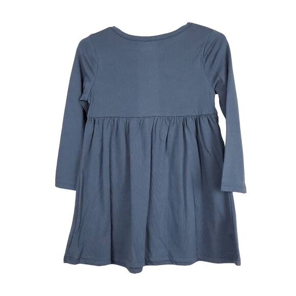 NWT Old Navy Grey Babydoll Dress 2T - Picture 3 of 5